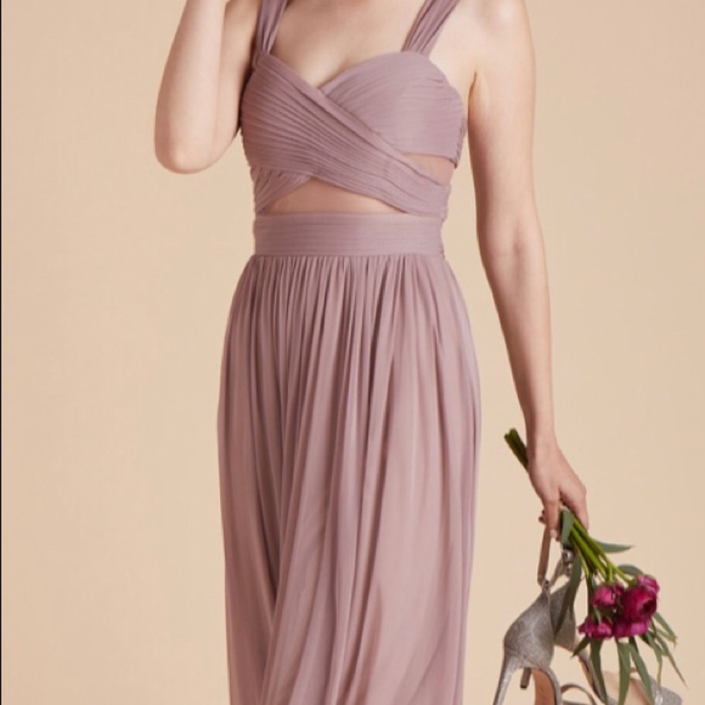 ELSYE DRESS - MAUVE